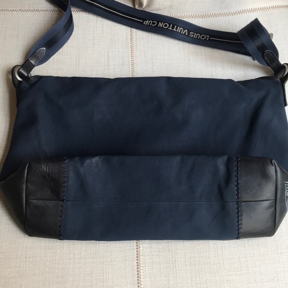 Louis Vuitton Navy Blue Canvas LV Cup Artimon Bag - Picture 6 of 8